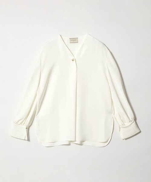 UNITED ARROWS（ユナイテッドアローズ） ブラウス シャツ サテン V