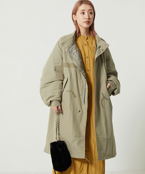 FREAK'S STORE（フリークスストア） モッズコート フリ- ベージュ