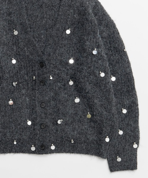 MAISON SPECIAL（メゾンスペシャル） カーディガン Spangle Knit