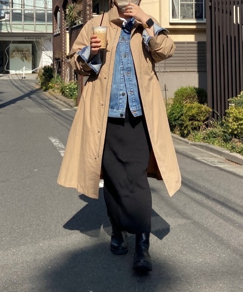 RIVE DROITE（リヴドロワ） コート モッズコート スタンドモッズコート