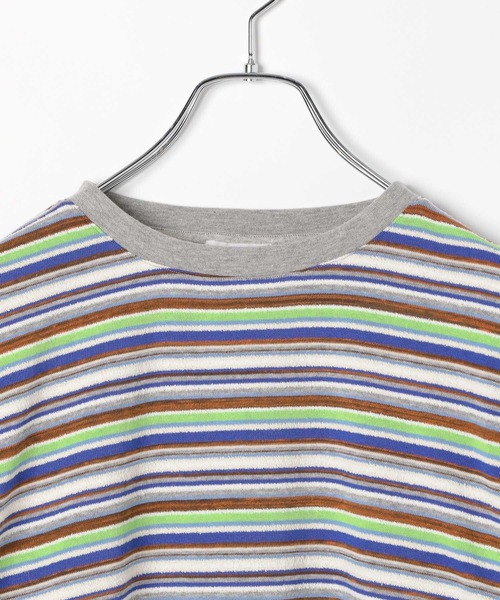 LEPSIM（レプシィム） tシャツ マルチボーダーロンT 291069 レディース