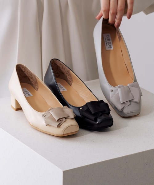 卑弥呼（HIMIKO） パンプス 「Made in Japan」「撥水」ボリューム