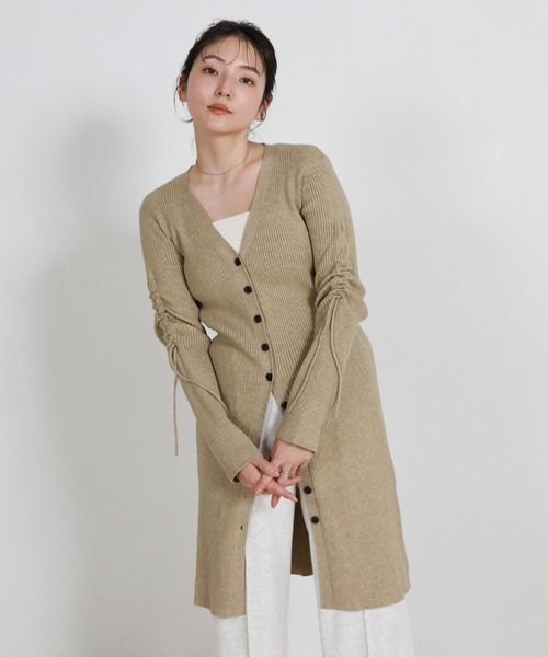 select MOCA（セレクトモカ） カーディガン 「洗える」2WAYスリーブ