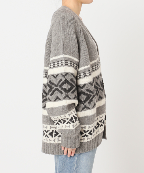 FRAMeWORK（フレームワーク） カーディガン 「追加」ジャガード