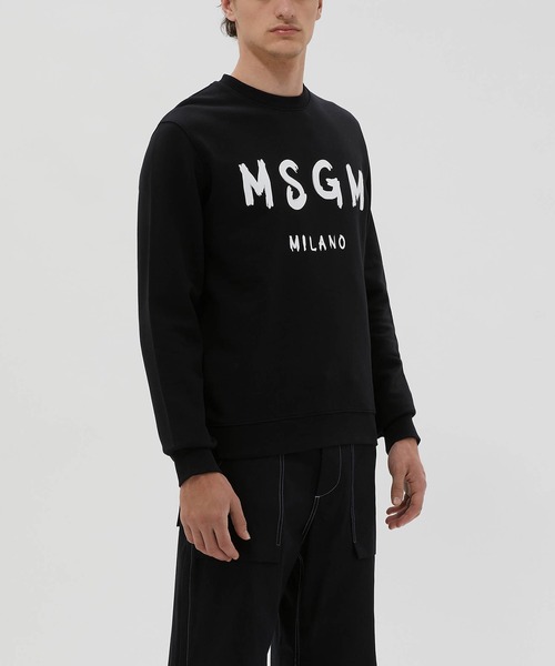 MSGM（エムエスジーエム） トレーナー スウェット ブラッシュロゴ