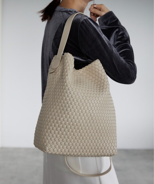 MARK'S（マークス） トートバッグ C4 「本革/2WAY」メッシュデザイン