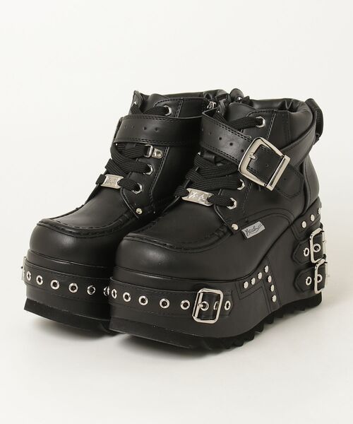 YOSUKE（ヨースケ） ブーツ ヨースケYOSUKEウィメンズ厚底ベルテッド