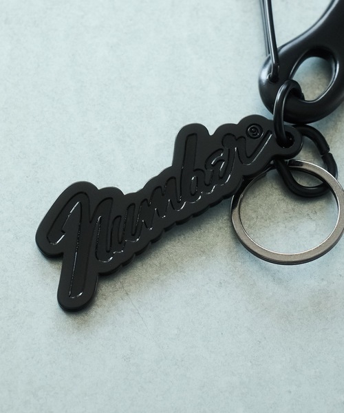 NUMBER (N)INE（ナンバーナイン） キーホルダー Number(9) LOGO MOTIF