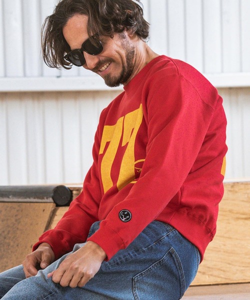 seventy seven トレーナー スウェット msw1450- middle onz sweat