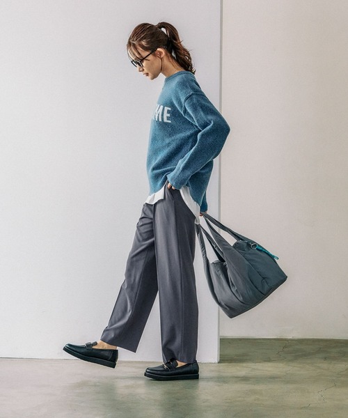 GLOBAL WORK（グローバルワーク） パンツ リラックススマートイージー