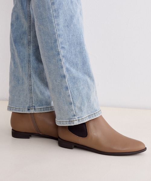 HIMIKO ブーツ 「Made in Japan」「撥水」サイドゴアブーツ/641411