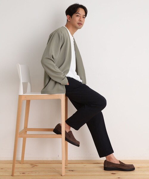 THE SHOP TK カーディガン ミニフクレアンサンブルカーディガン 「長袖