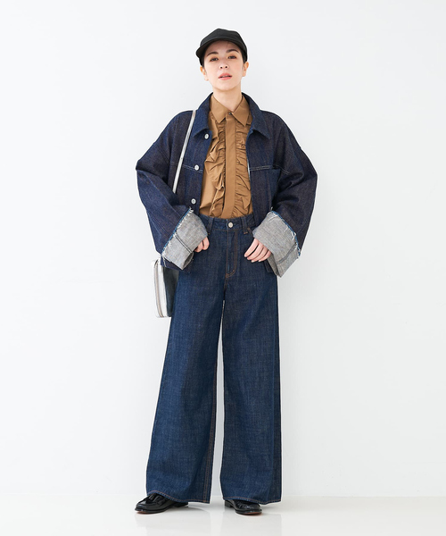 KURO デニムジャケット gジャン 「collex限定」「KURO/クロ」デニム