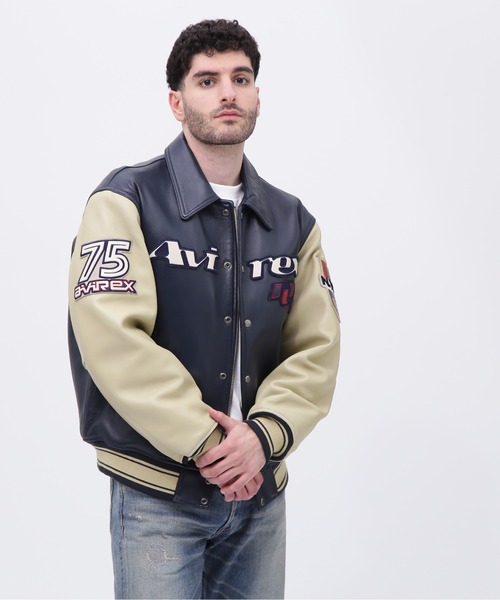 AVIREX（アヴィレックス） スタジャン 90's GOALERS VARSITY JACKET