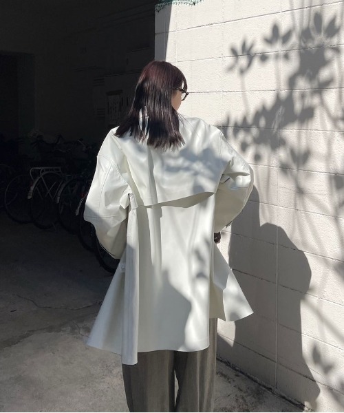 Ameri（アメリ） コート アウター CASUAL LIKE CAPA COAT レディース