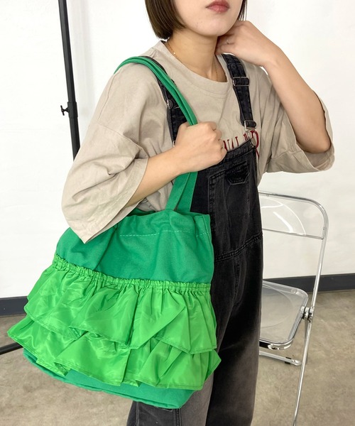 CRB トートバッグ フリルトートバッグ レディース : ZOZOTOWN Yahoo!店