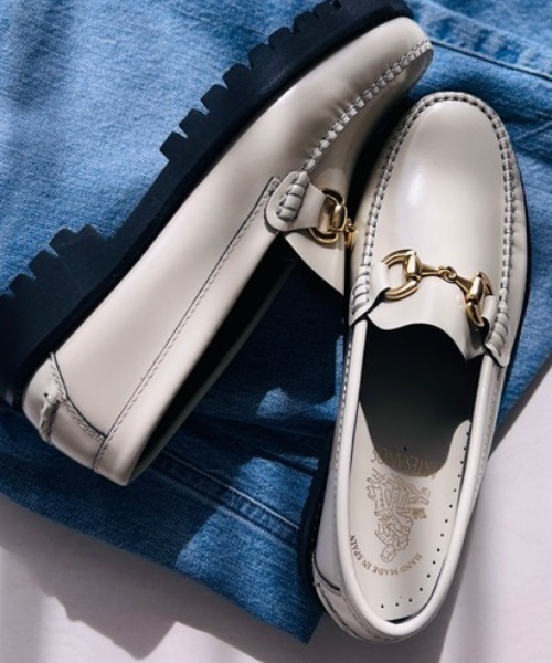 ARTESANOS（アルテサノス） ローファー 厚底レザーゴールドビット