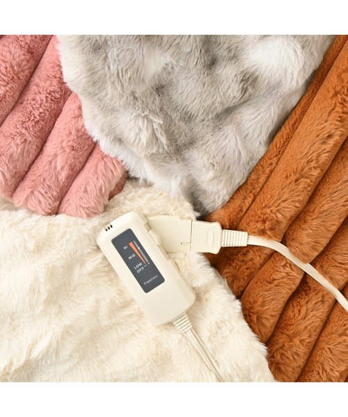 Francfranc（フランフラン） ヒーター付きブランケット ブラウン