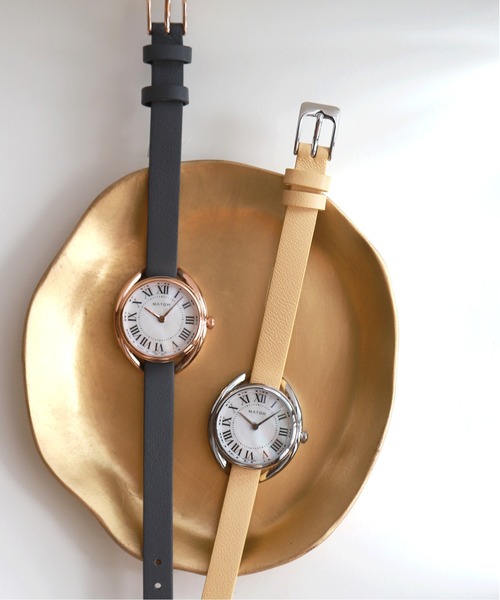 MATOW（マトウ） 腕時計 「MATOW/マトウ」Shiki ラウンド ローズ