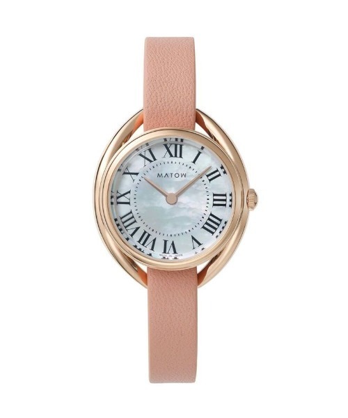MATOW（マトウ） 腕時計 「MATOW/マトウ」Shiki ラウンド ローズ