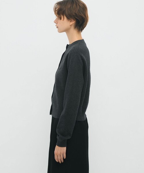 CABaN（キャバン） カーディガン コットンカシミヤ クルーネック