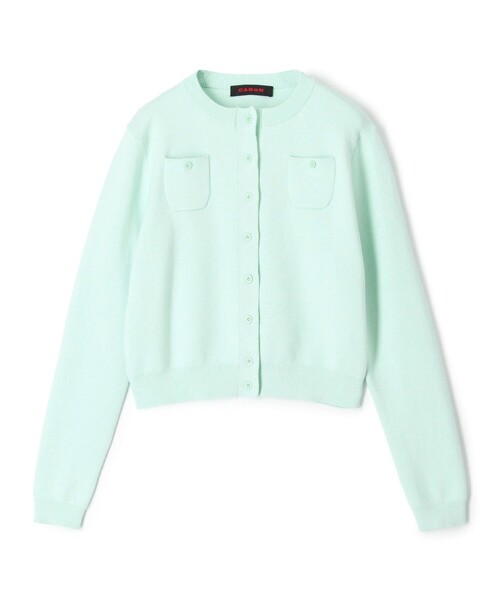 CABaN（キャバン） カーディガン コットンカシミヤ クルーネック