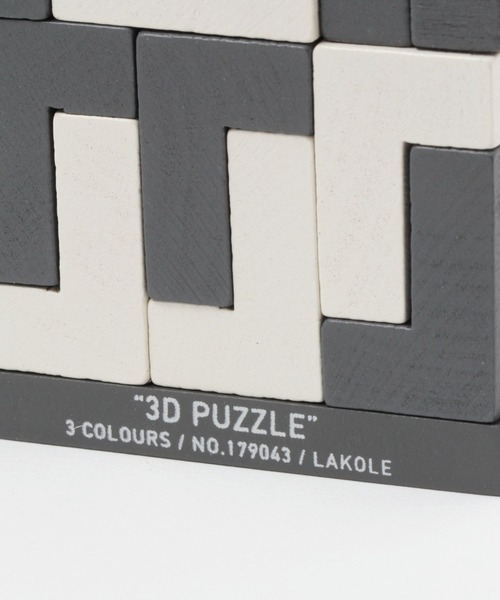 LAKOLE（ラコレ） おもちゃ ウッド立体パズル / 104694 : ZOZOTOWN
