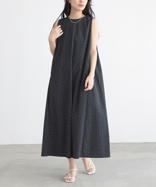 for/c（フォーシー） ワンピース 「新色追加」はっ水Aラインワンピース