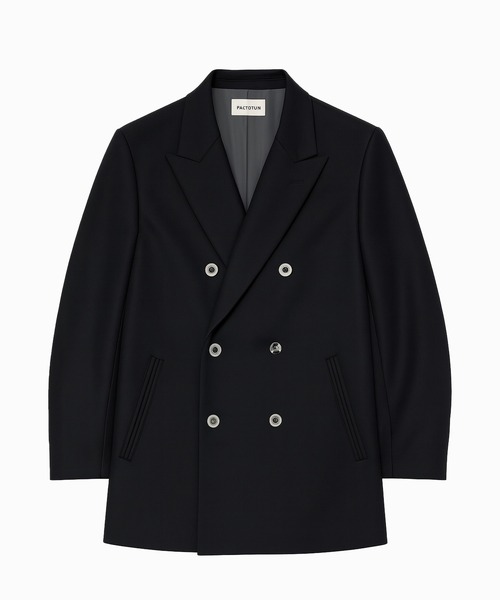 FACTOTUM（ファクトタム） pコート ピーコート SUPER110`s Melton W