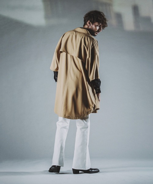 NO ID.（ノーアイディー） ポンチョ 「NO ID.」Dolman Half Sleeve