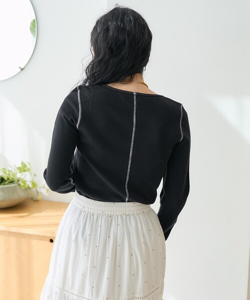 FREAK'S STORE（フリークスストア） tシャツ メッシュ ロンT/シアー