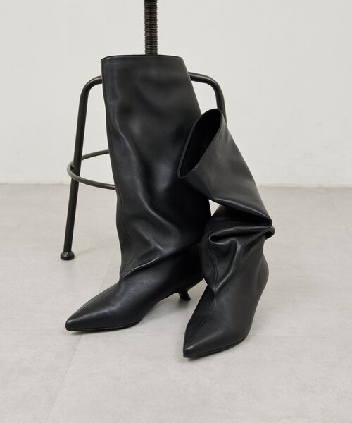 GALLARDAGALANTE（ガリャルダガランテ） ブーツ 「2.718」ドレープ