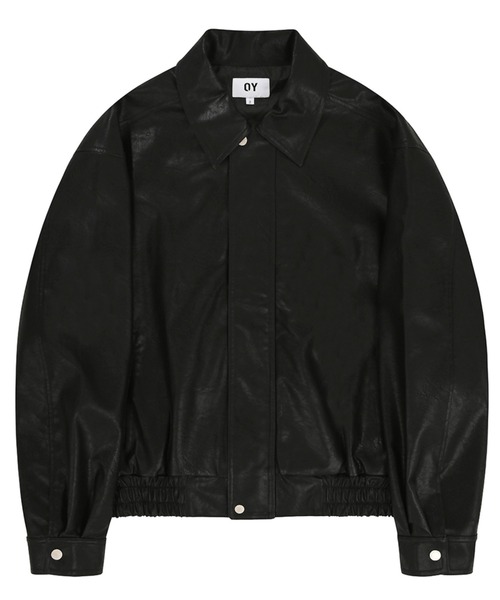 OY（オーワイ） 革ジャン ライダース BUTTERFLY VEGAN LEATHER JACKT