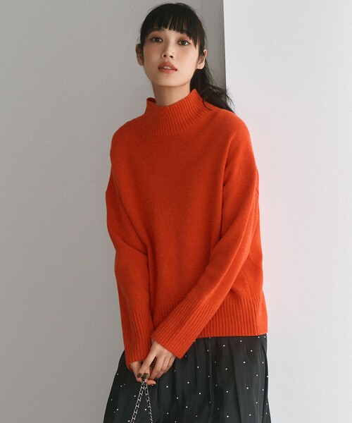 UNFILO（アンフィーロ） ニット セーター カシミヤブレンド ハイネック