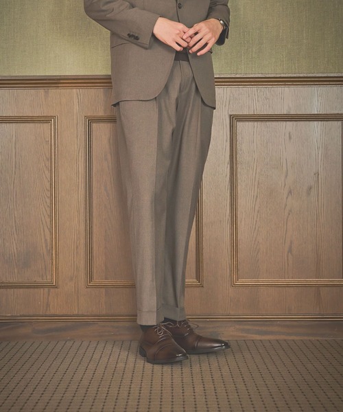 GLOBAL WORK（グローバルワーク） スラックス ストレッチTRパンツ