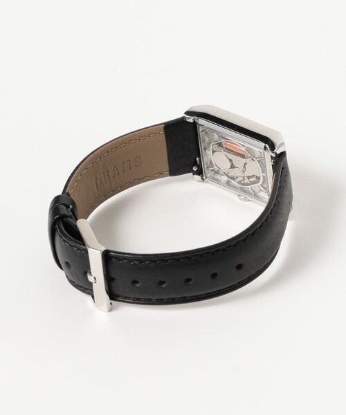 BEAMS（ビームス） 腕時計 スケルトン スクエア ウォッチ メンズ