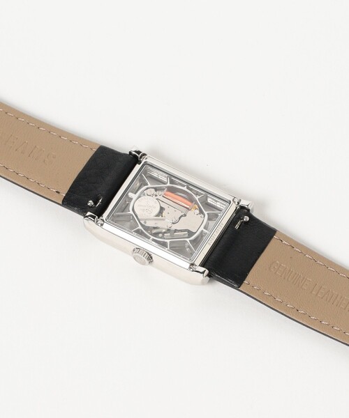 BEAMS（ビームス） 腕時計 スケルトン スクエア ウォッチ メンズ