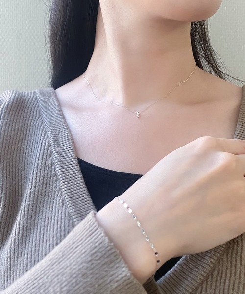 ESTELLE（エステール） ブレスレット K10 ホワイトゴールド