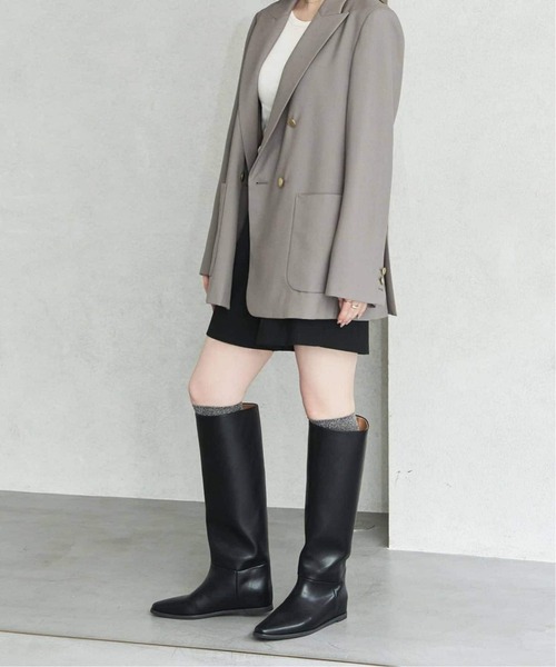 LE TALON（ル タロン） ブーツ 「追加4」2cmワイドシャフトロング