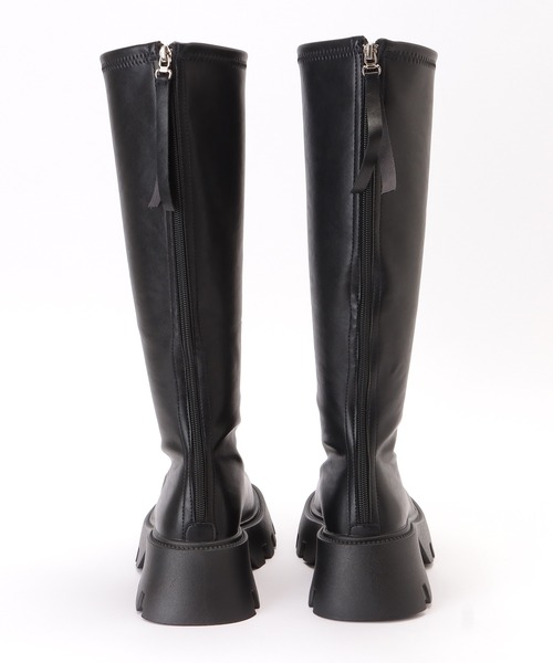 Lace Ladies（レースレディース） ブーツ レザー調ボリュームトラック