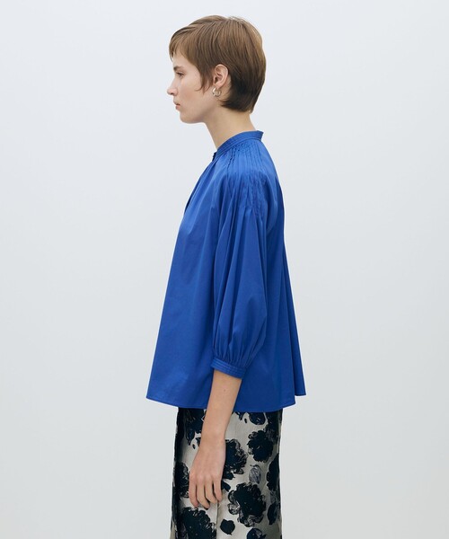 TOMORROWLAND collection ブラウス シャツ ストレッチブロード