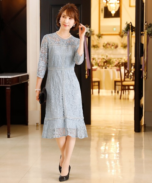 PourVous（プールヴー） ドレス マーメイドワンピースドレス大きい