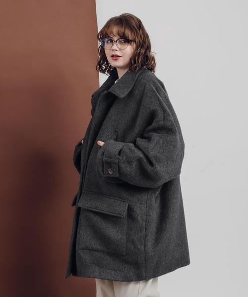 MUHET（ミュエータ） コート アウター シャギードルマンコート