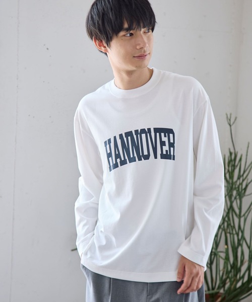 GLOBAL WORK（グローバルワーク） tシャツ ヘビロッTEE/プリント/長袖