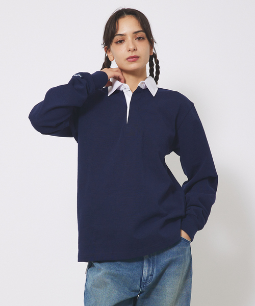 Barbarian（バーバリアン） ポロシャツ 12oz ロングスリーブ ラガー