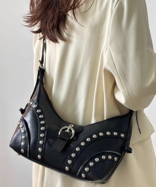 LADY LIKE（レディライク） ショルダーバッグ バッグ スタッズ付き
