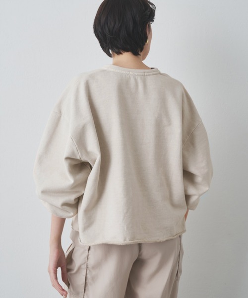 Whim Gazette（ウィム ガゼット） トレーナー スウェット ピグメント