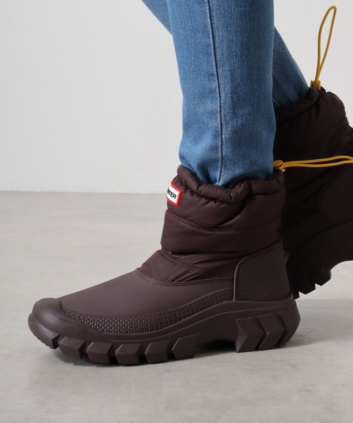 HUNTER（ハンター） ブーツ ショート スノーブーツ パファー