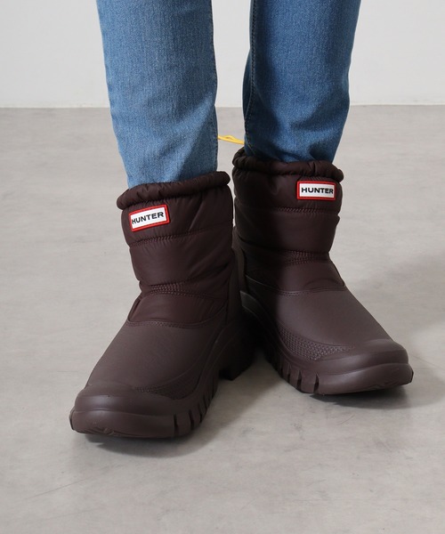 HUNTER（ハンター） ブーツ ショート スノーブーツ パファー