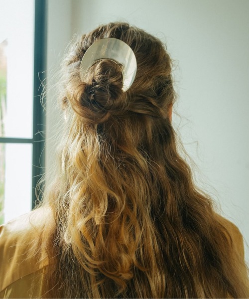 SYKIA（シキア） Moon Plate Hair Fork/ムーンプレートヘアフォーク